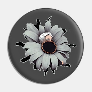 Abstract flower illustration Pin