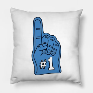 Blue Foam Finger Sports Pillow