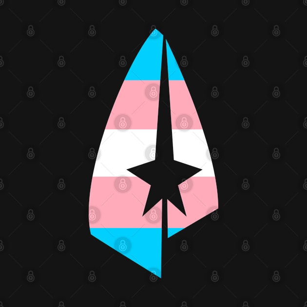 Pride Trans Treksphere Logo by Treksphere