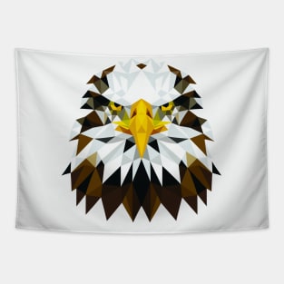 Abstract Geometric Eagle - Color Design Tapestry