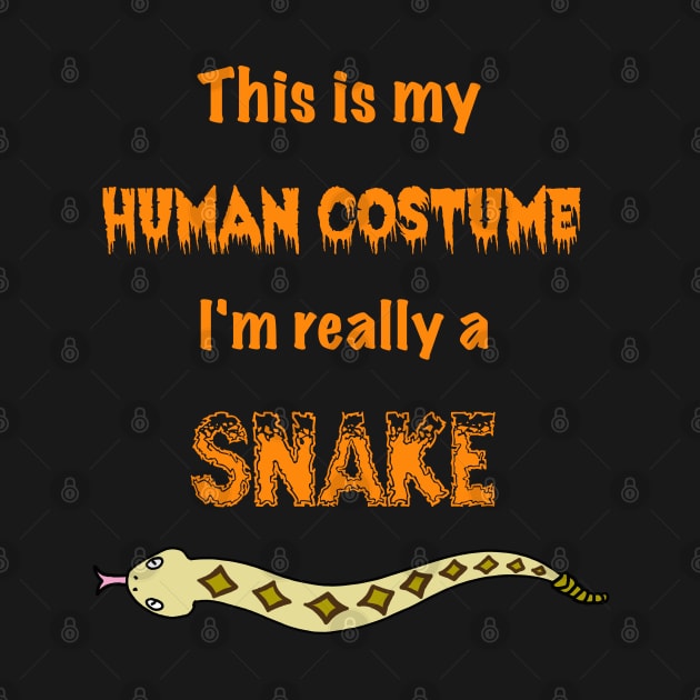 Funny Snake Halloween Costume by SNK Kreatures