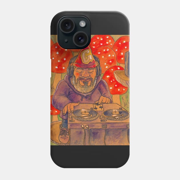 DJ Gnomie Phone Case by mikeskki