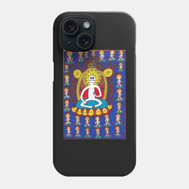 A Buddhist Meditation Piece Phone Case by JaySnellingArt