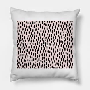 Blush dotty Pillow