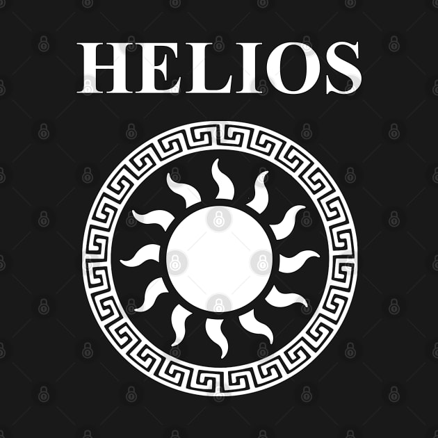 Helios Ancient Greek God of the Sun Symbol by AgemaApparel