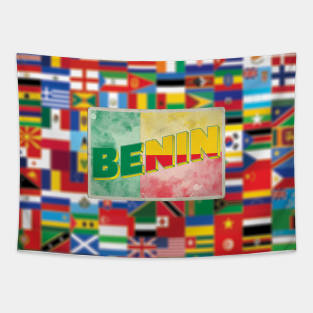 Benin Vintage style retro souvenir Tapestry