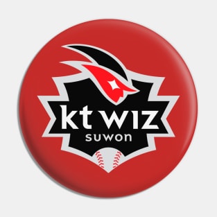 KT Wiz Suwon Baseball KBO Pin