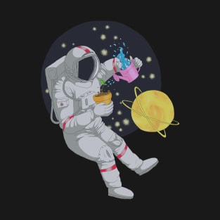 Astronaut Outer space T-Shirt