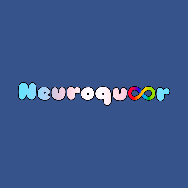 Neuroqueer trans flag infinity neurodivergent autistic transgender pride by Sunniest-Dae