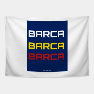 barca barca barca Tapestry