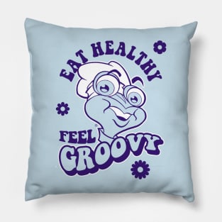 COQUI THE CHEF - groovy tie dye Pillow