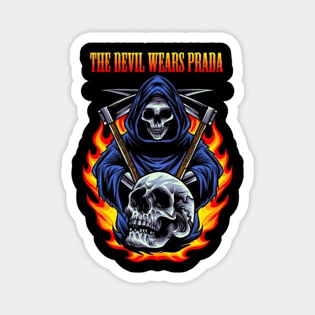 THE DEVIL WEARS PRADA BAND Magnet by MrtimDraws