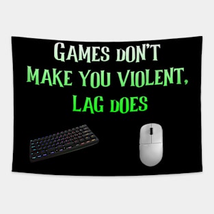 The Laggy Violent Gamer Tapestry