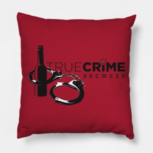 True Crime Brewery Logo Pillow