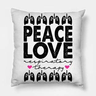 Peace Love Respiratory Therapy Pillow