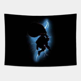 Santa Returns Tapestry