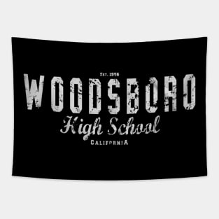 Scream Woodsboro High School Logo Tapestry