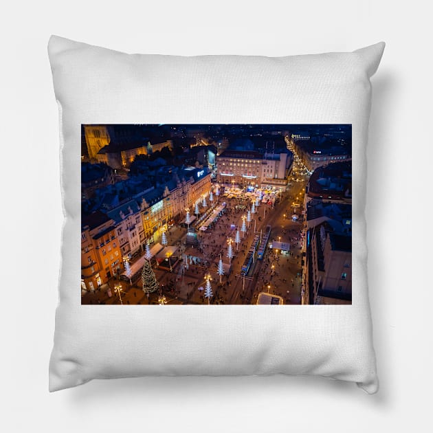 Zagreb Pillow by ivancoric