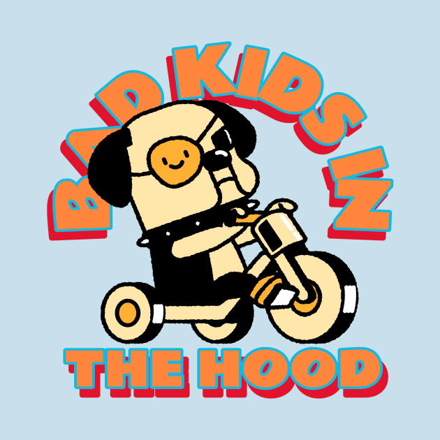 Biker Babies riding young! by Relaxedmerch