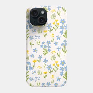 Forget Me not Flowers Phone Case