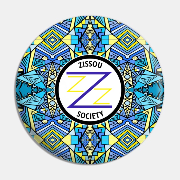 Team Zissou - Life Aquatic - Zissou Society - Fan Art Pin by ShawnBallardDesigns