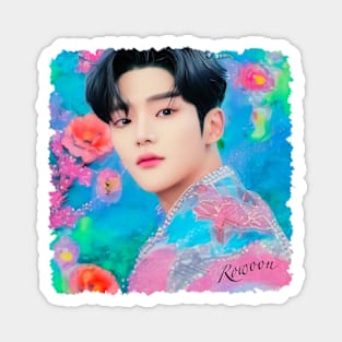 Rowoon - romantic flower portrait | 로운 ewsbdi 김석우 Magnet