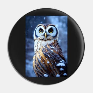 Majestic Owl Pin