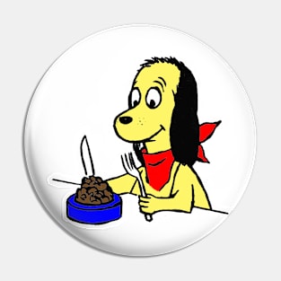 Doggie Dinner [Color] Pin