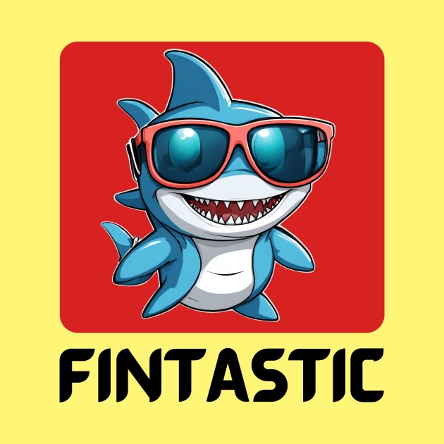 Fintastic | Shark Pun by Allthingspunny