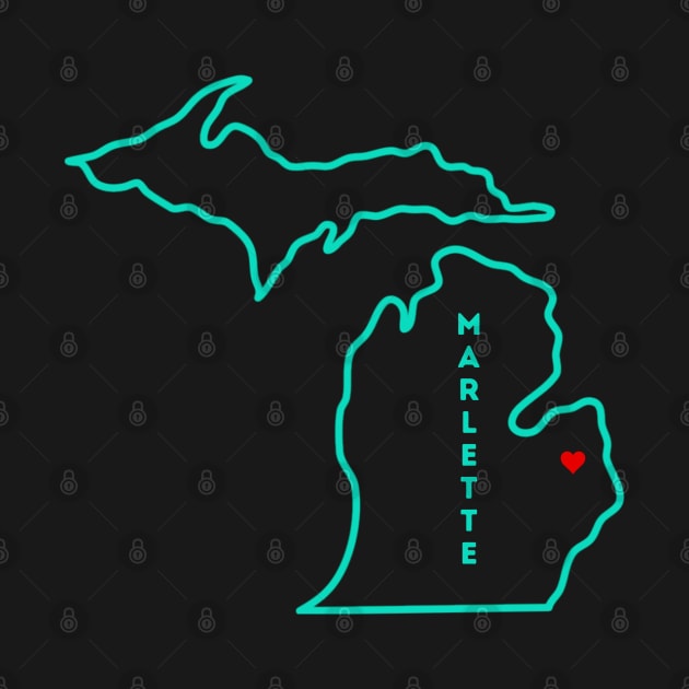 Marlette MI by TorrezvilleTees