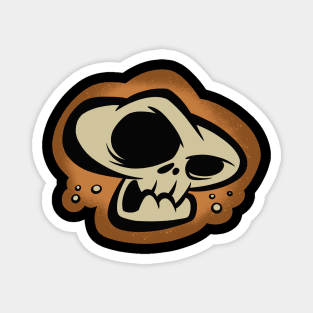 Grumpy Skull Magnet