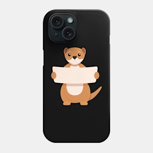 Weasel 16 Phone Case