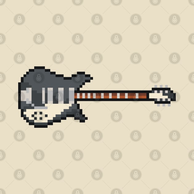 Pixel Black 325 Capri Guitar by gkillerb