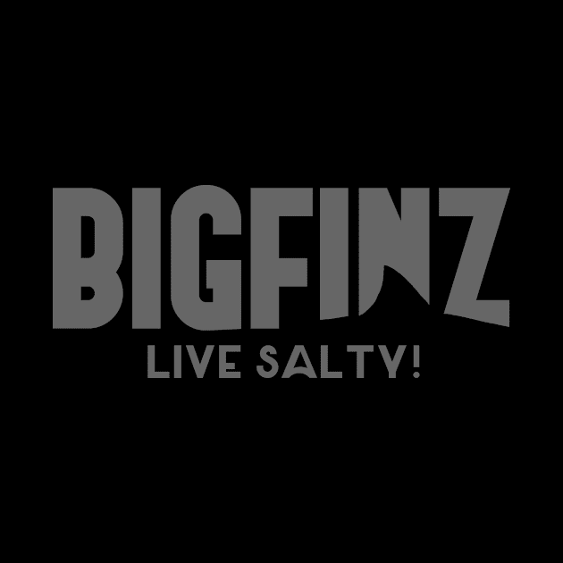 Bigfinz Live Salty Dark Gray by Bigfinz