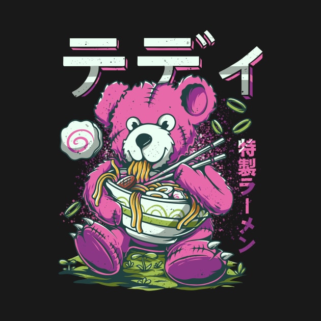 Teddy Ramen by footmark studio