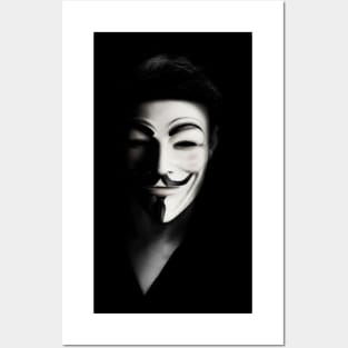 Anonymous Mask Photographic Print for Sale by Reethes