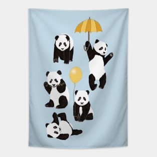 Panda Play Tapestry