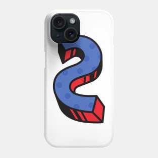 Backwards S Phone Case