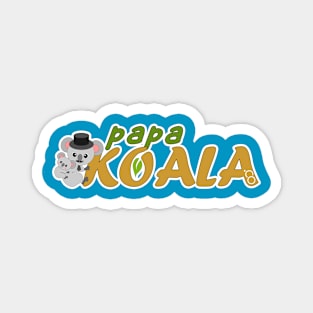 Papa Koala .Co Magnet