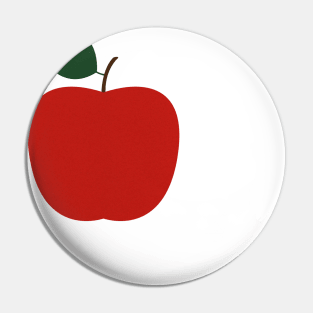 Red Apple Pin