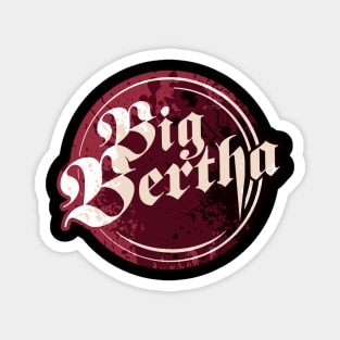 Big Bertha Logo Magnet