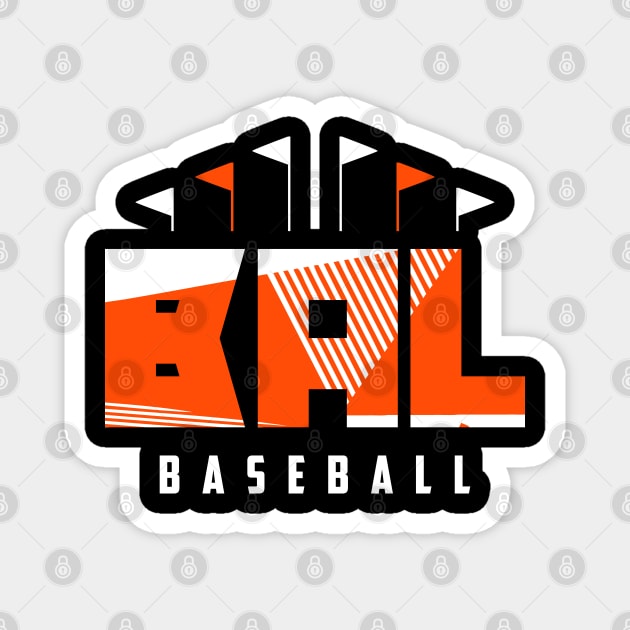 BAL Baseball Ballpark Magnet by funandgames