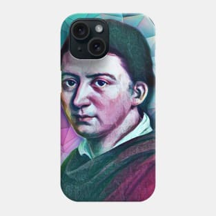 Friedrich Schlegel Portrait | Friedrich Schlegel Artwork 4 Phone Case