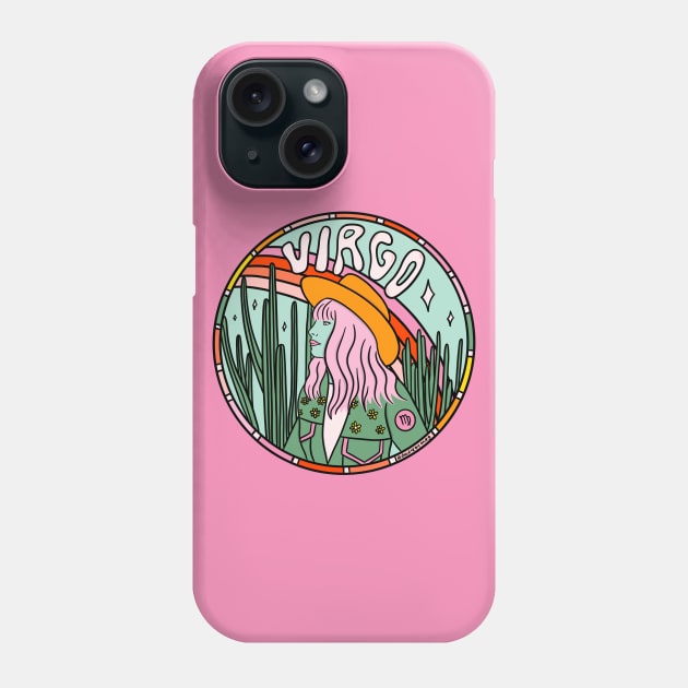 Virgo Cowgirl Phone Case by Doodle by Meg