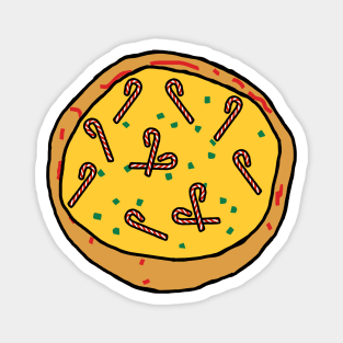 Christmas Food Pizza Magnet