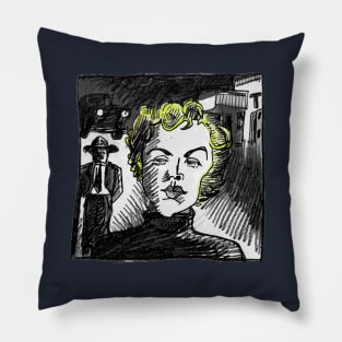 Noir Headlights Pillow