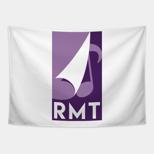 RMT Icon w/letters Tapestry by Rockville Musical Theatre