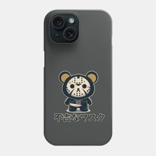 Horror Teddy Bear with Knife Phone Case