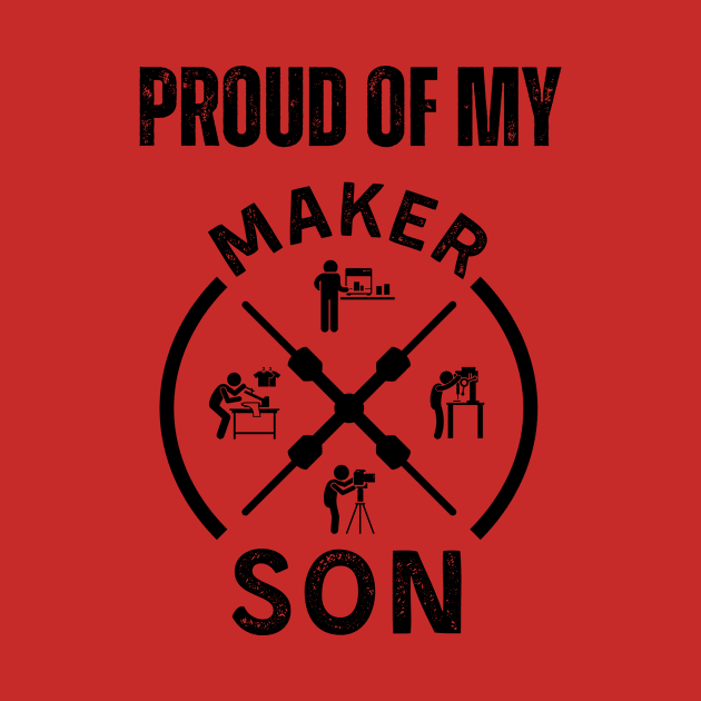 Proud of My Maker Son Alt by ZombieTeesEtc