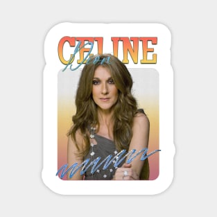 Vintage Aesthetic Celine Dion Magnet